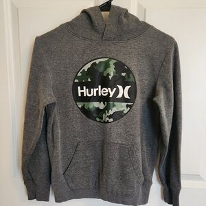 Hurley Boys Hoodie Gray  10/12